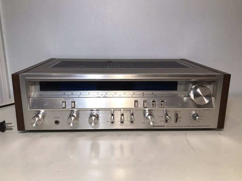 Vintage Pioneer SX-3700 AM FM Stereo Receiver - Works Missing Buttons! gallery