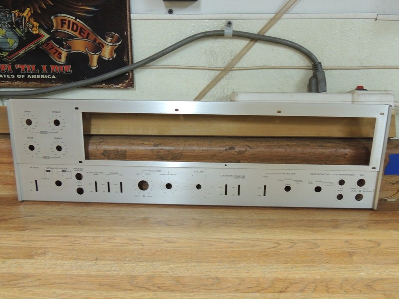 Sansui QRX-8001 Front Panel Assembly (As Shown) 7007381