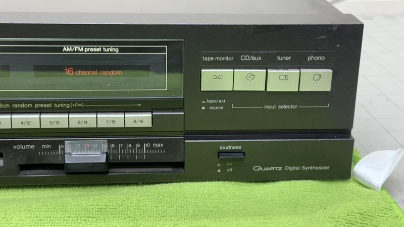 Technics SA-919 Quartz Synthesized AM/FM Receiver Powers On NO SOUND REPAIR PART gallery