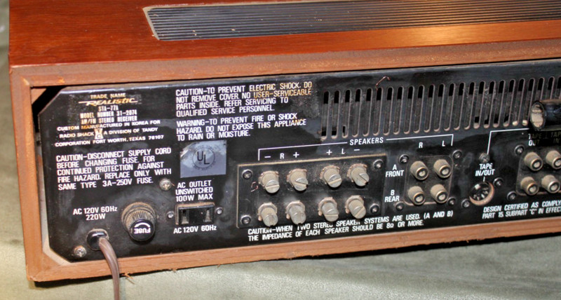 Realistic STA-77A - AM/FM Amp & Receiver - Tested & Working gallery
