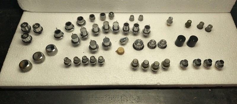 Miscellaneous Knobs Set Vintage Stereo Receiver Parts Lot Marantz Pioneer Alpine