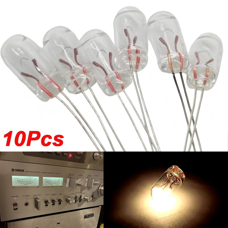 10Pcs Bulbs for Yamaha CA-810 CA-1000I CA-1010 CA-2000 CA-2010 P2200 PC5002M