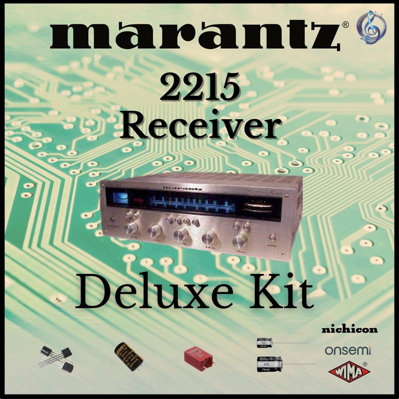 Marantz 2215 Receiver Deluxe Upgrade Kit Genuine Parts Restoration