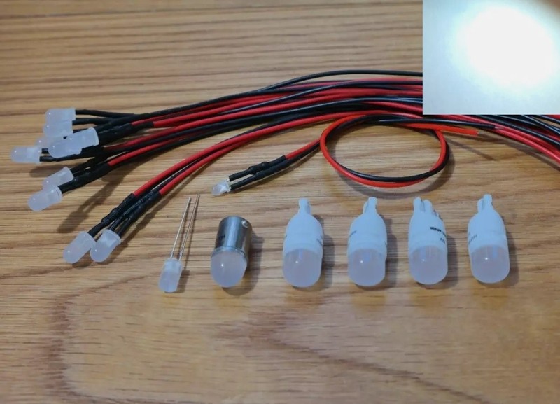 Pioneer SX-750 RECEIVER WHITE replacement LED lamps kit bulb lights set