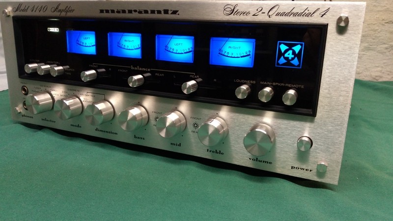 MARANTZ 4140 INTEGRATED QUAD AMPLIFIER FULLY RESTORED gallery