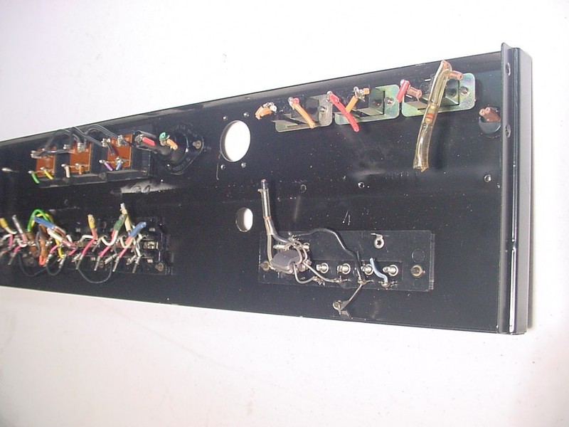 PIONEER SX-828 RECEIVER I/O BACK PLANE PANEL FOR PARTS REPAIR PROJECTS *** gallery