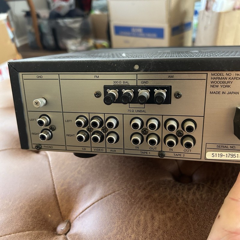 Harman/Kardon hk550 Vxi Receiver – High Voltage High Current For Parts/Repair gallery