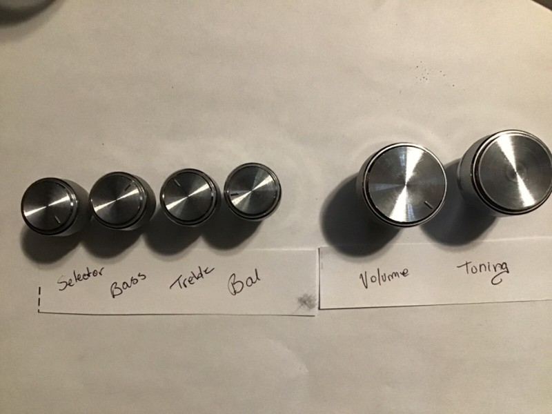 Morse Electrophonic Stereophonic Music Center…knobs..price for 1pc.