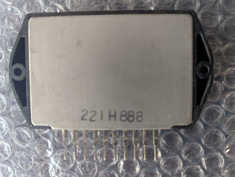 PA400 POWER AMPLIFIER IC SANYO-FISHER gallery