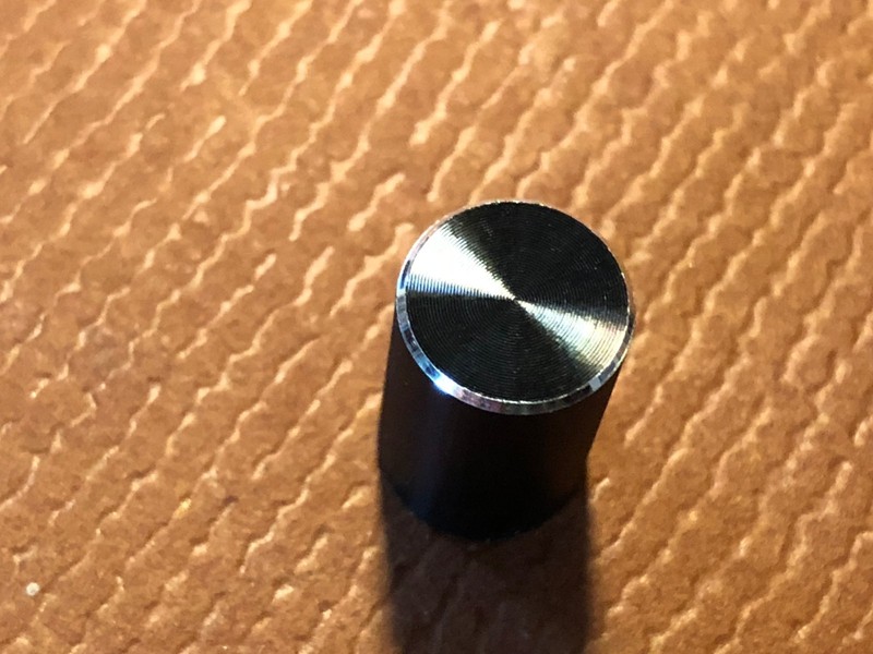 2 New Marantz BLACK Button Cover Knobs for Switch Vintage Receiver Pushbutton gallery