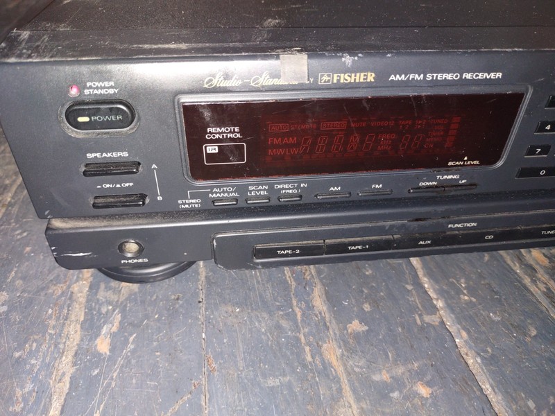 Vintage Fisher RS-9015 Studio Stereo Receiver Powers On gallery