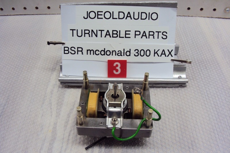BSR McDonald Turntable Model 300 KAX Motor. Tested Parting Out 300 KAX
