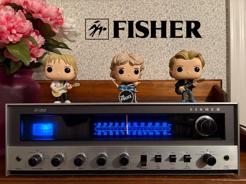 The Fisher 203. 1974. A Classic. Sounds Great!