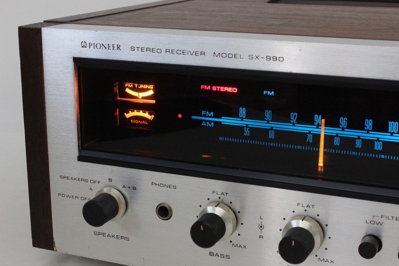 Pioneer SX-990 AM/FM Stereo Receiver-Tested-Works Well gallery