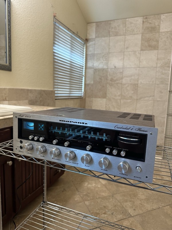 Vintage Marantz 4415 Quadradial 4 Receiver Quadraphonic Stereo Amp gallery