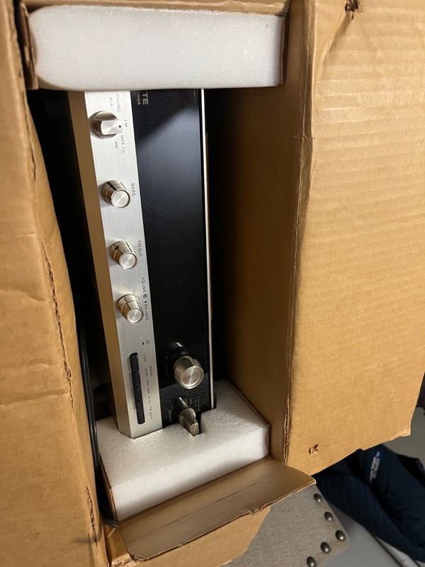 Lafayette LR-200A Receiver Am Fm original vintage cardboard box