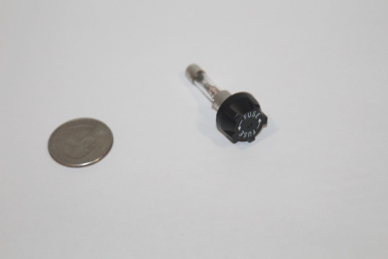 OEM Fuse Holder & 313 3AG 3A - Vintage Grommes Precision Receiver Amp 512 Part gallery