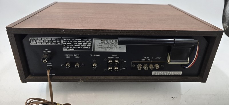 Sherwood S-2400 Solid-State AM-FM Stereo Tuner - Tested *READ* - EB-19633 gallery