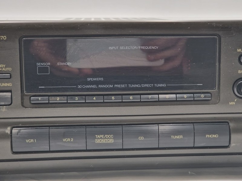 Technics SA-GX170 Stereo Receiver - Working, Scratches, No Remote gallery