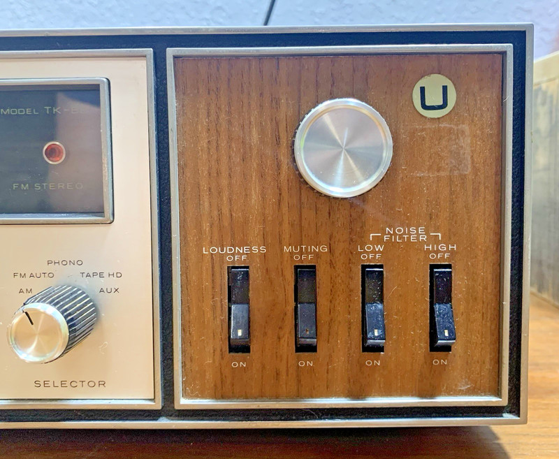 Vintage KENWOOD TK-88 Stereo Receiver Made In Japan Turns On Works Tested gallery