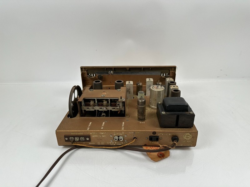 Vintage Bogen FM50 Mono Tube FM Radio Receiver FM-50 gallery