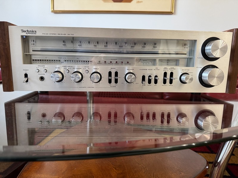 vintage stereo receiver technics sa-700