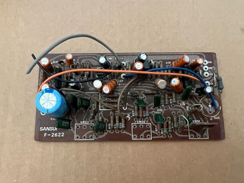 Sansui F-2622 Circuit Board For 7070 Tone Control Board, Untested Sold As Is
