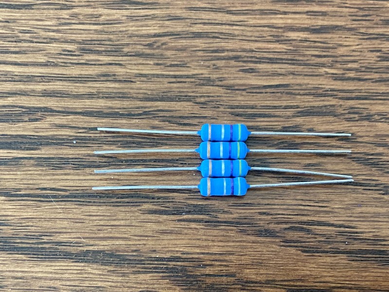 4 New 0.47 ohm 2W 2-Watt Resistors for Pioneer Marantz 2215B Emitter .47 (Qty)