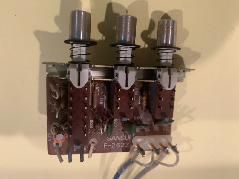 Sansui 9090DB 8080DB Stereo Receiver Parting Out - F-2623 Filter Circuit Board gallery