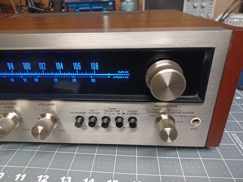 Pioneer SX-525 Stereo AM/FM Receiver. 2025 Rebuild. gallery