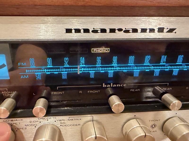 MUST SEE -TIME CAPSULE - Marantz 4270 Stereo 2+ Quadradial 4 Receiver gallery