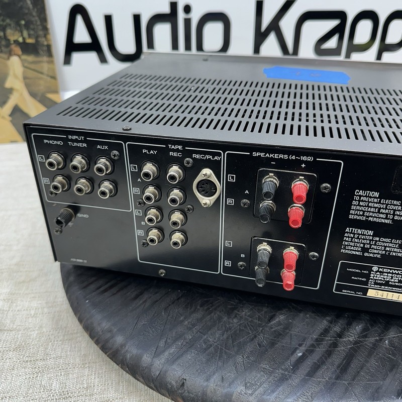 Kenwood KA-3500 Integrated Amplifier - Recapped Working Serviced. 40 WPC gallery