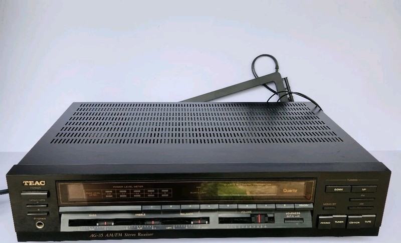 Teac AG-35 AM/FM Stereo Receiver Tested & Working. With Manual gallery