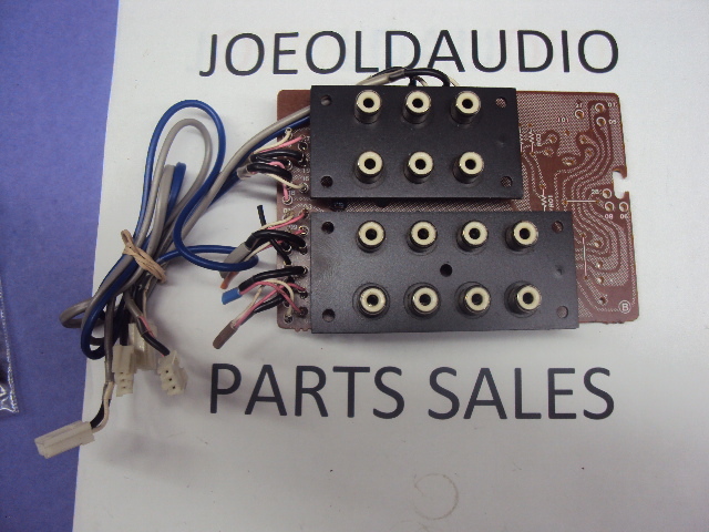 Sansui G6700 F-2851 RCA Input Jack Panel Board. Tested *
