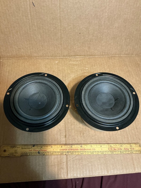 Used OEM Pioneer 12-82F-1 5” Midrange Speakers Tested Working From CS-63DX