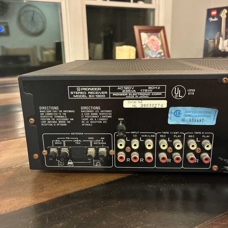 Vintage Pioneer SX-1300 Stereo Receiver | ***Tested*** gallery
