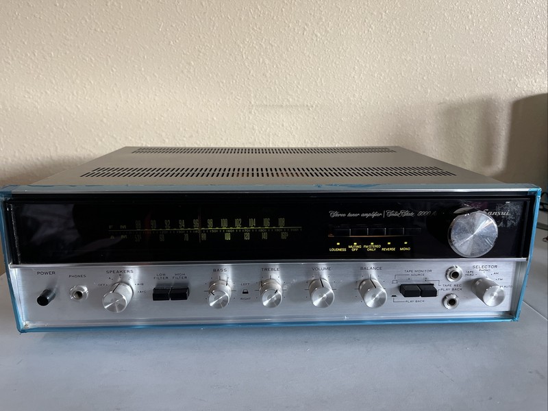 Sansui Stereo Tuner Amplifier /Solid State 5000 A/TESTED/EXCELLENT CONDITIONS!