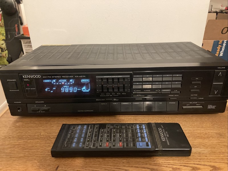 Kenwood kr-a57r am/fm receiver