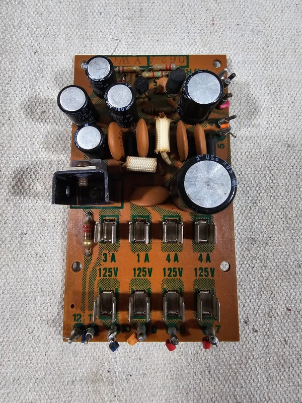 OEM Pioneer SX-434 Internal Fuse Holder & Circuit Board