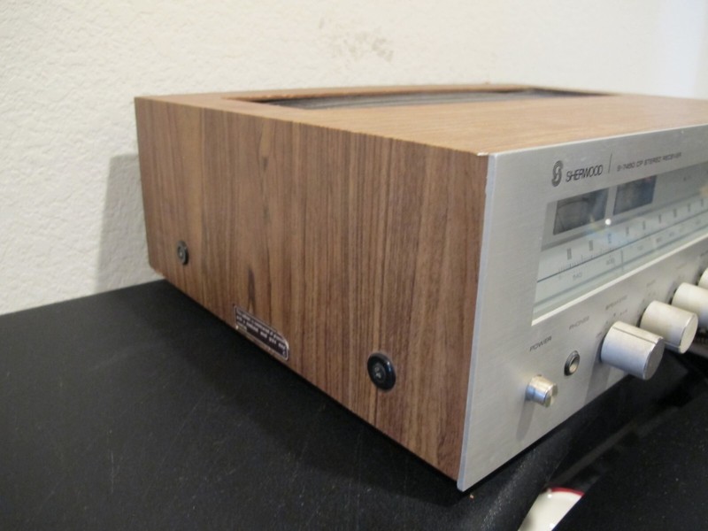 Vintage Sherwood S-7450 CP Silverface AM/FM Stereo Receiver gallery