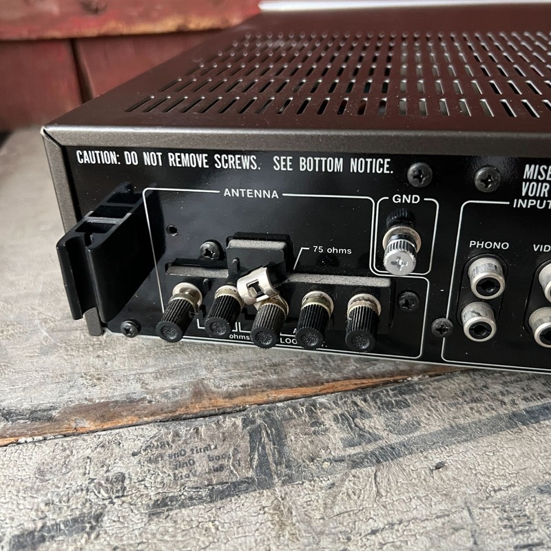 RCA Quartz Synthesized Stereo Receiver Model MSR130 Vintage Audio System gallery