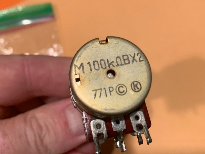 Technics SA-5470 Stereo Receiver Parting Out Treble Potentiometer gallery
