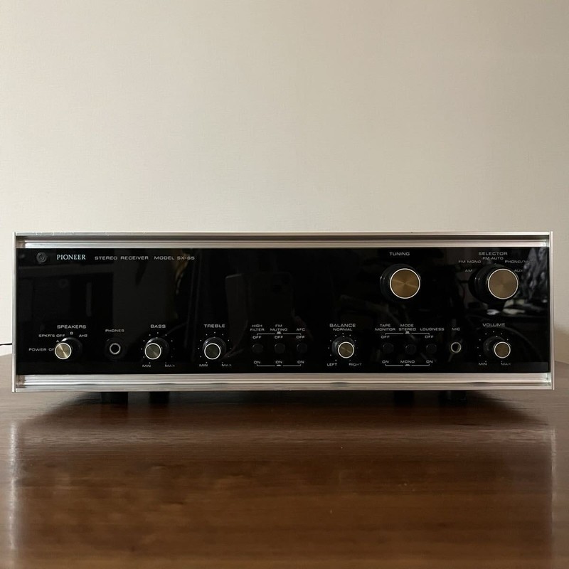 PIONEER SX-65 Fully Original Receiver Amplifier Maintenance completed Works well gallery
