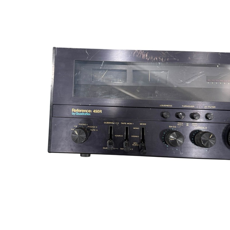 Reference 450R By Quadraflex Stereo Receiver Working Well GUC gallery