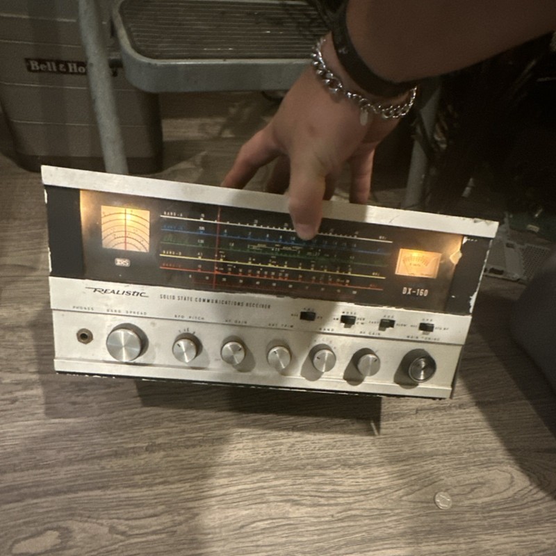 Realistic DX-160 Solid State Communications Receiver DX-160 MPN Model
