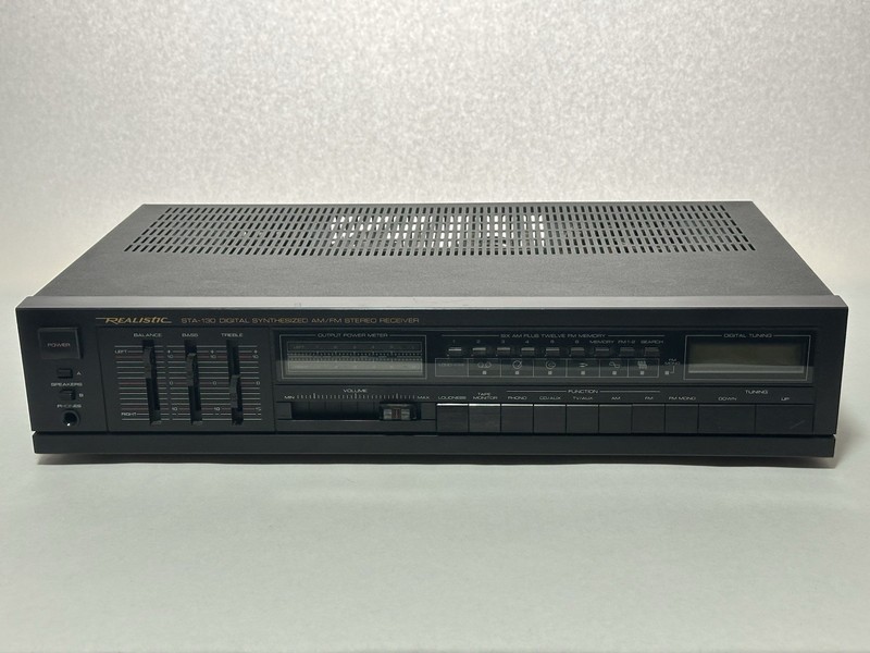 Realistic STA-130 2CH Digital Synthesized AM/FM Stereo Receiver