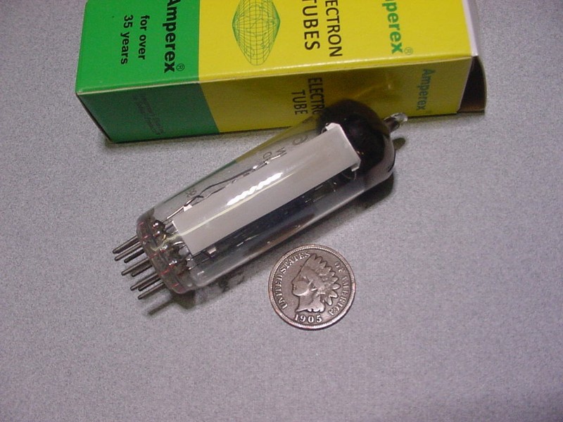 FISHER 500B 800B RECEIVER AMPEREX EM-84 6FG6 MAGIC EYE TUNING INDICATOR TUBE *** gallery