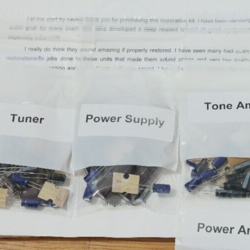 Pioneer SX-3800 power supply kit repair diode capacitor transistor