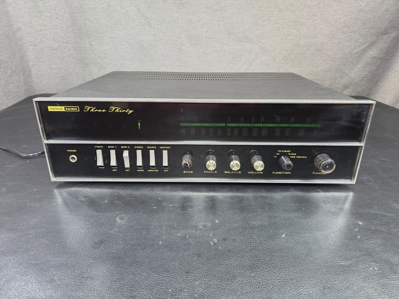 VTG Harman Kardon Nocturne Three Thirty 330 Receiver VIDEO DEMO! 🎥📺✅