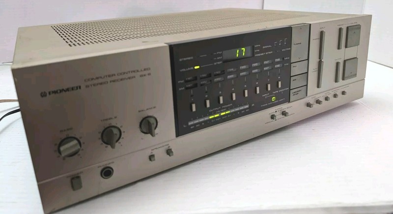 Vintage Working Gold Pioneer SX-6 AM/FM Stereo Receiver Computer Controlled gallery